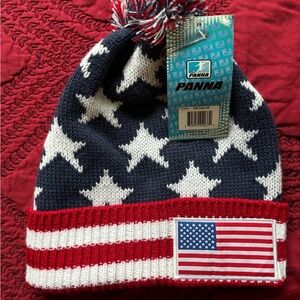 USA BEANIE , PANNS   , 100% ACRYLC